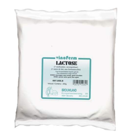 lactose (melksuiker) VINOFERM 250 gr